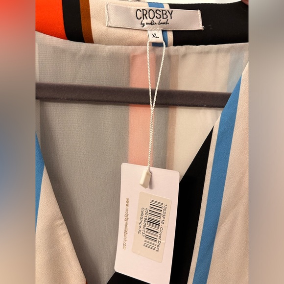 Crosby by Mollie Burch Clover dress in Cafe Stripe, size XL. NWT. - Picture 4 of 11